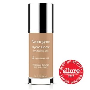 Neutrogena Hydro Boost Hydrating Tint for Dry Skin Natural Beige 60 2 Bottles